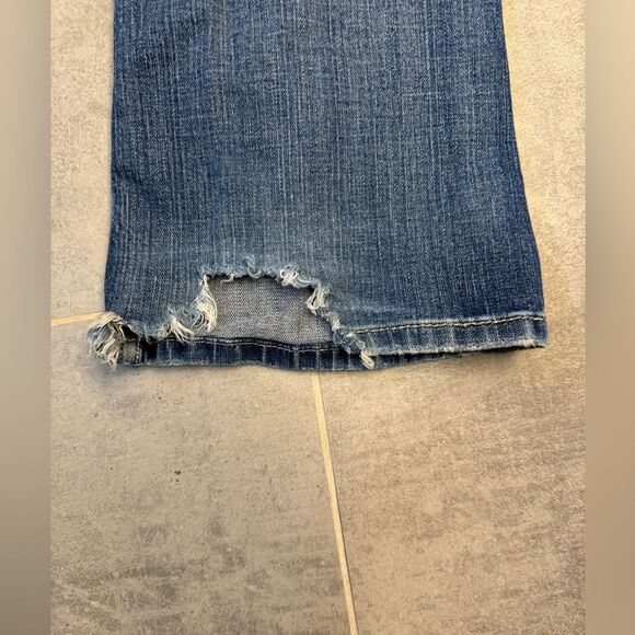 BKE Stella Low Rise Boot Cut Jeans - Size 28 x 31.5 stated (actual 32 x 32.5) - Picture 8 of 13